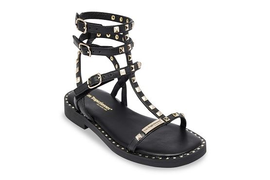 Les tropeziennes sandales nu pieds c027698 coralie noir5898501_1