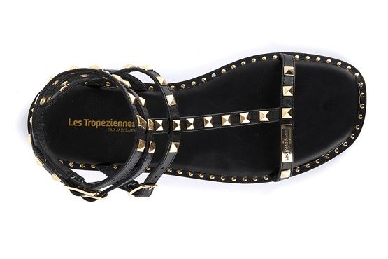 Les tropeziennes sandales nu pieds c027698 coralie noir5898501_3