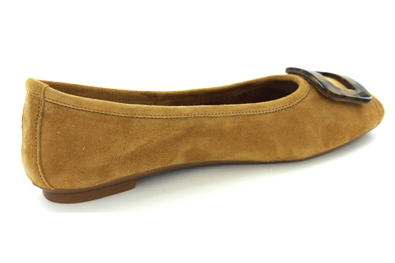 Reqins ballerines halmane cuir camel5907001_3