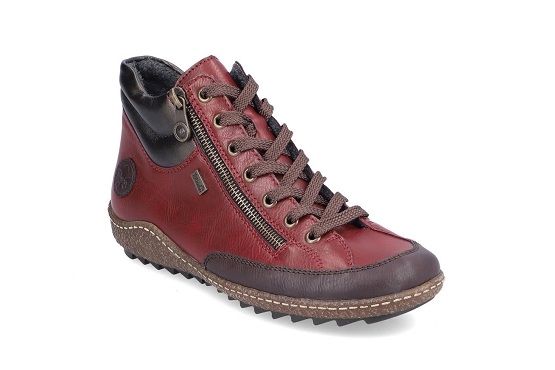 Rieker baskets sneakers l7500.35 wine5919801_1
