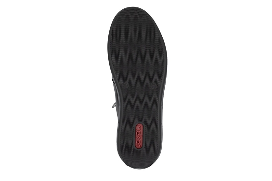 Rieker baskets sneakers n1100.25 noir5920001_3