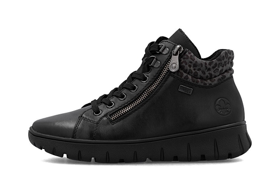 Rieker baskets sneakers n1305.00 noir5920101_3
