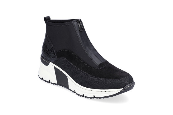 Rieker baskets sneakers n6352.00 noir5920301_1