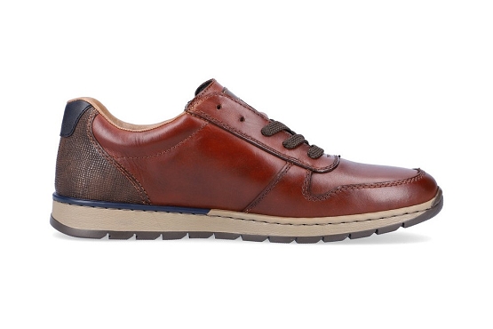 Rieker baskets sneakers b2112.25 cuir marron5921001_2