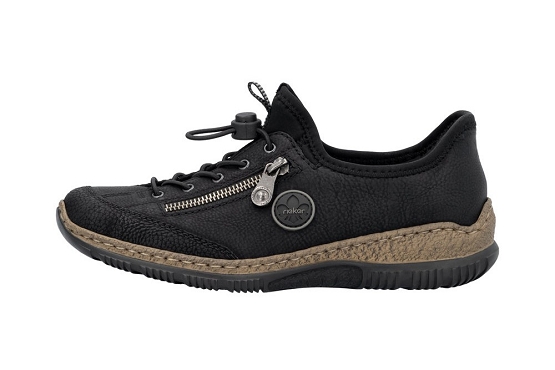 Rieker baskets sneakers n3267.01 noir5921301_3