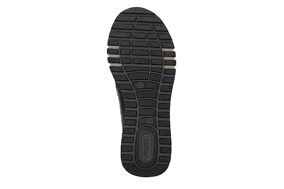 Rieker baskets sneakers 49003.00 noir5921501_4