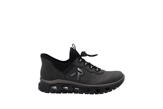 Rieker baskets sneakers m6065.45 noir5922301_4