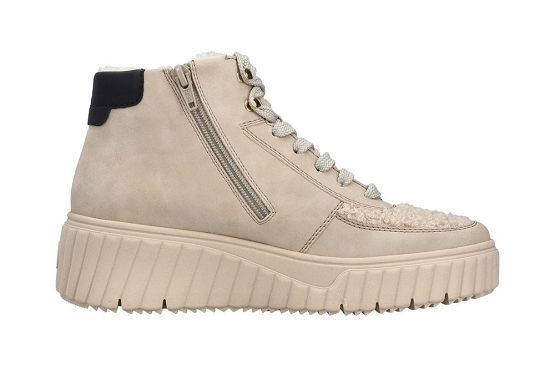Rieker baskets sneakers n2515.60 beige5922601_2