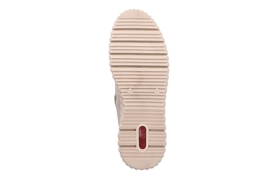 Rieker baskets sneakers n2515.60 beige5922601_4