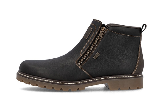 Rieker bottines boots 39871.25 cuir marron5924301_3