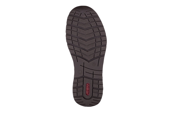 Rieker baskets sneakers b9011.25 cuir marron5924501_4