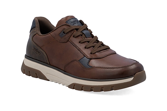 Rieker baskets sneakers b9301.25 cuir marron5924701_1