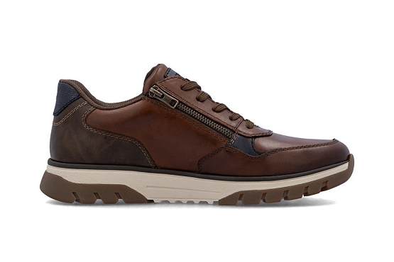 Rieker baskets sneakers b9301.25 cuir marron5924701_2