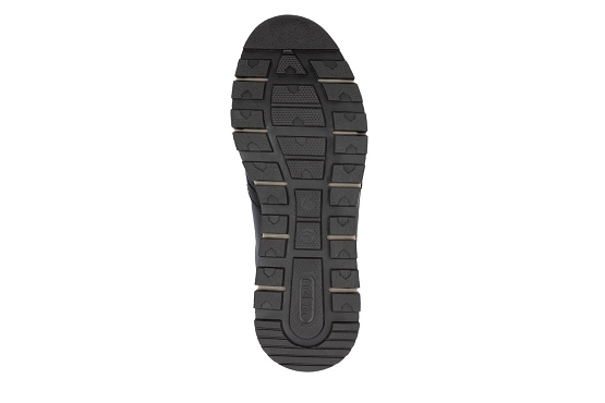 Rieker baskets sneakers b0504.00 cuir noir5924901_4