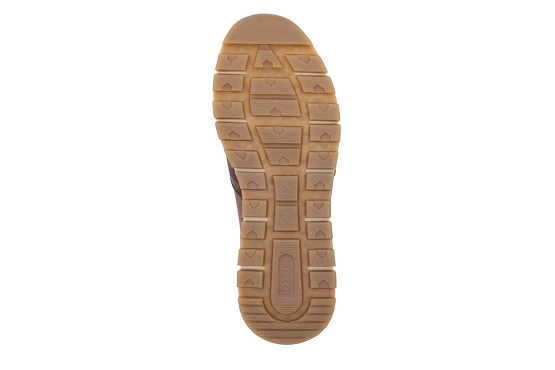 Rieker baskets sneakers b0504.24 cuir marron5925001_4