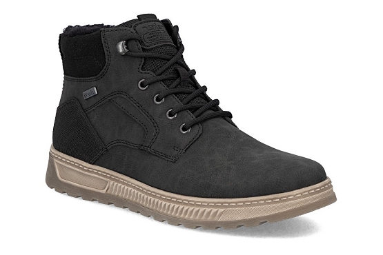 Rieker baskets sneakers 37005.00 cuir noir5925301_1