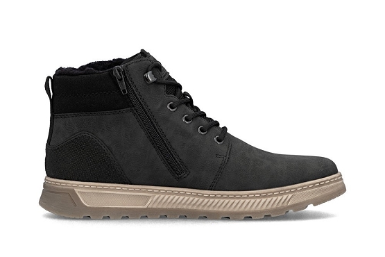 Rieker baskets sneakers 37005.00 cuir noir5925301_2