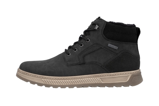 Rieker baskets sneakers 37005.00 cuir noir5925301_3