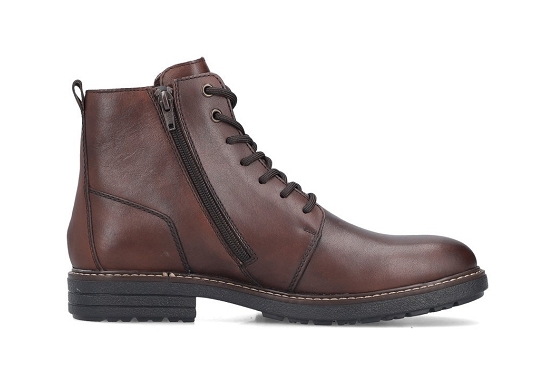 Rieker baskets sneakers 33143.25 cuir marron5925601_2