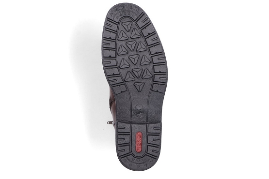 Rieker baskets sneakers 33143.25 cuir marron5925601_4