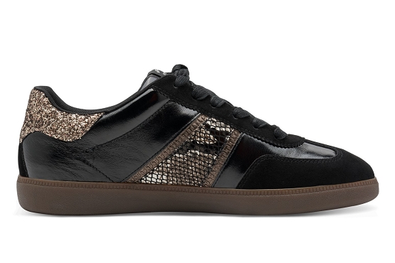 Tamaris baskets sneakers 23624.43.081 cuir noir5927701_2