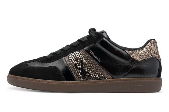 Tamaris baskets sneakers 23624.43.081 cuir noir5927701_3