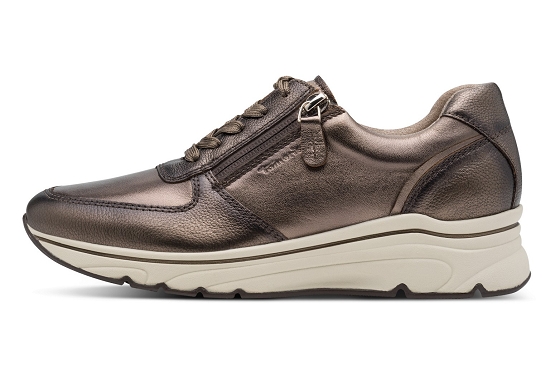 Tamaris baskets sneakers 23711.42.900 cuir bronce5928001_3