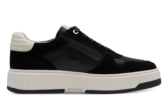 Tamaris baskets sneakers 23769.45.098 cuir noir5929101_2