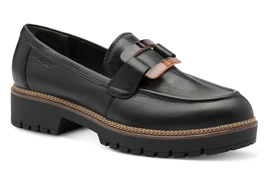 Tamaris mocassins 24722.43.003 cuir noir5930301_1