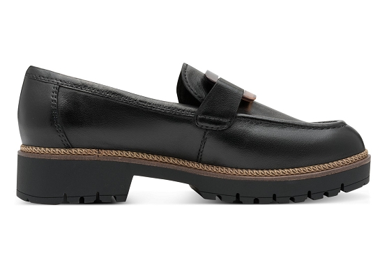 Tamaris mocassins 24722.43.003 cuir noir5930301_2