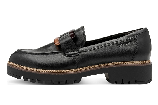 Tamaris mocassins 24722.43.003 cuir noir5930301_3