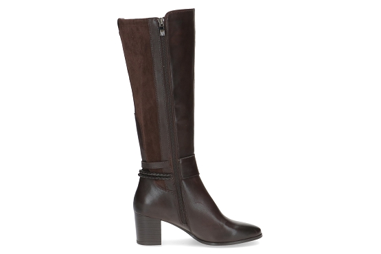 Caprice bottes 255015.329 cuir marron5931601_3