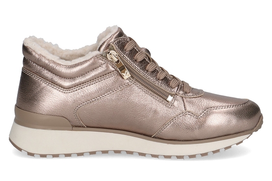 Caprice baskets sneakers 26201.43.341 cuir metallic5931701_3