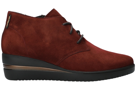 Mephisto boots bottine phoebe cuir bordeaux5932001_3