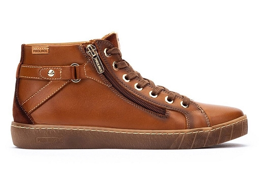 Pikolinos baskets sneakers lanzarotte w7b.8868c1 cuir brandy5932501_2