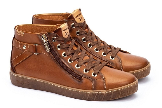 Pikolinos baskets sneakers lanzarotte w7b.8868c1 cuir brandy5932501_3