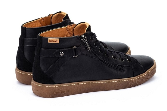 Pikolinos baskets sneakers lanzarotte w7b.8868c1 cuir noir5932601_4