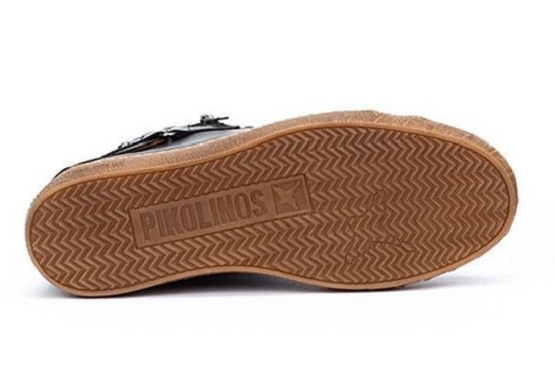 Pikolinos baskets sneakers lanzarotte w7b.8868c1 cuir noir5932601_5