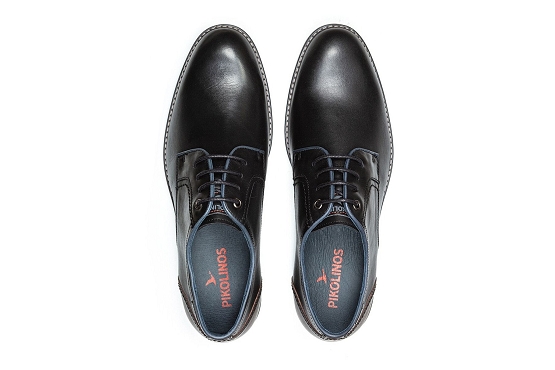 Pikolinos derbies lacets leon m4v.4074c1 cuir noir5933601_5