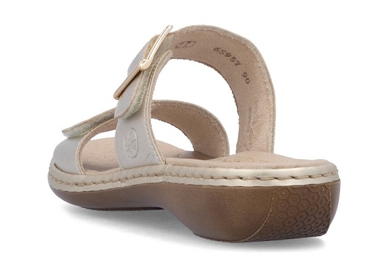 Rieker sandales nu pieds 65957.90 cuir gold5934901_3