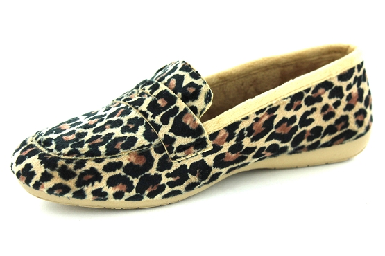 La maison de lespadrille pantoufles 6057.8 tissu leopard5936401_2