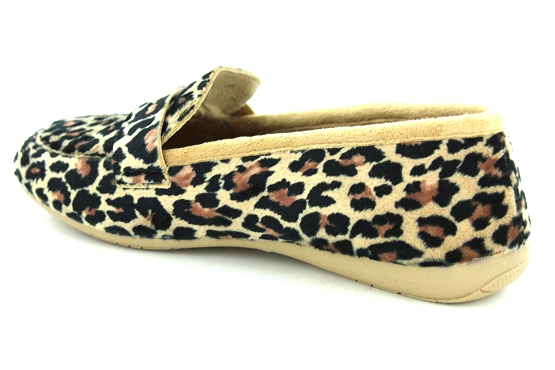 La maison de lespadrille pantoufles 6057.8 tissu leopard5936401_3