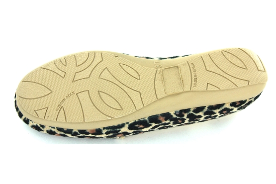 La maison de lespadrille pantoufles 6057.8 tissu leopard5936401_4