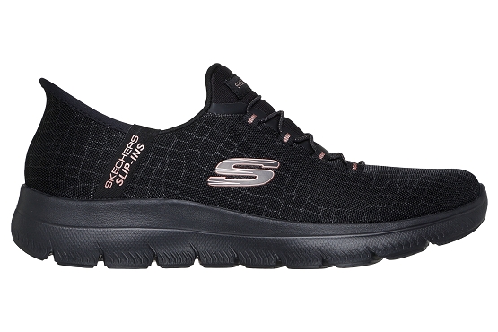 Skechers baskets sneakers 150128 bkgd noir5940201_2