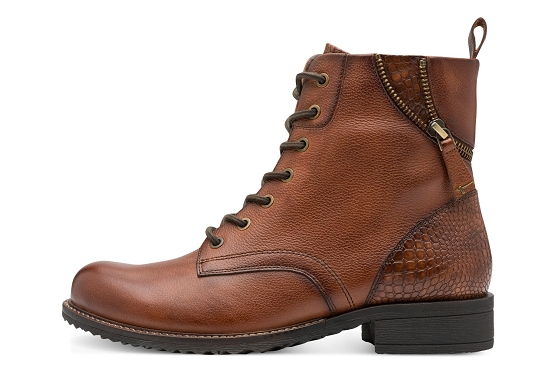 Tamaris boots bottine 25273.45.305 cuir cognac5943001_3