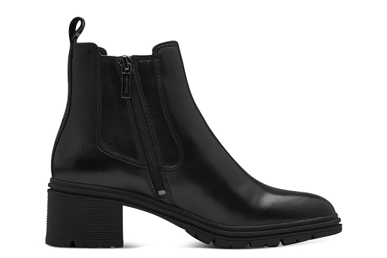 Tamaris boots bottine 25456.43.001 cuir noir5945401_2
