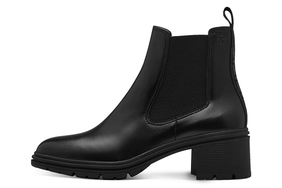 Tamaris boots bottine 25456.43.001 cuir noir5945401_3