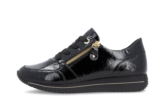 Remonte baskets sneakers d0h11.00 vernis noir5947201_2