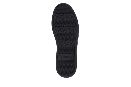 Remonte baskets sneakers d2e00.03 cuir noir5947301_4