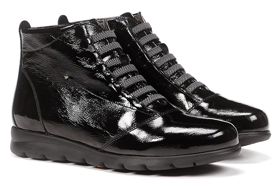 Fluchos boots bottine f0356 vernis noir5948501_1